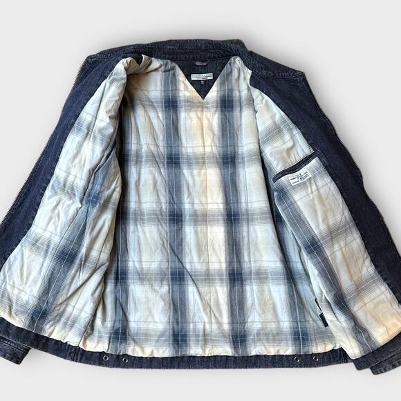 Vintage Hilfiger Denim Corduroy Insulated Zip Front Jacket, Men’s XXL, Blue - Picture 3 of 16